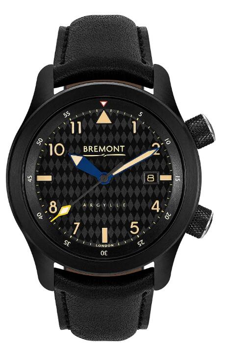 Best Bremont Argylle Jet Black Dial Replica Watch